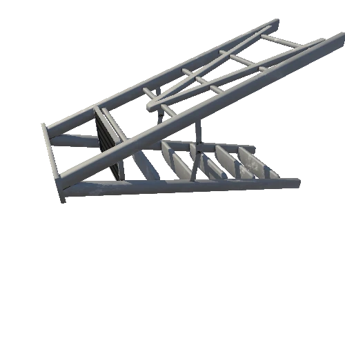 construction metallic ladder